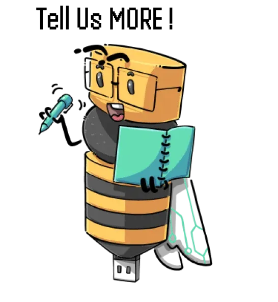 writing-bee-illustation-in-visible-one